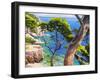 Lavandou-Adriano Galasso-Framed Art Print