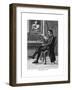 Lavater, Reading-JH Lips-Framed Giclee Print