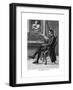 Lavater, Reading-JH Lips-Framed Giclee Print