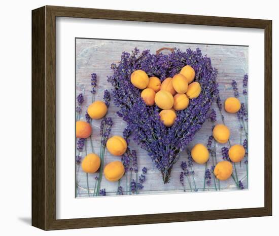 Lavender and Abricot-null-Framed Art Print