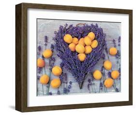 Lavender and Abricot-null-Framed Art Print