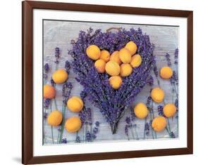 Lavender and Abricot-null-Framed Art Print