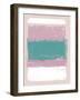 Lavender and Jungle Abstract Study-Emma Moore-Framed Art Print