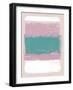 Lavender and Jungle Abstract Study-Emma Moore-Framed Art Print