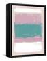 Lavender and Jungle Abstract Study-Emma Moore-Framed Stretched Canvas