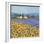 Lavender And Sunflowers, Provence-Hazel Barker-Framed Giclee Print