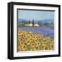 Lavender And Sunflowers, Provence-Hazel Barker-Framed Giclee Print