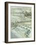 Lavender and the Chinese Bridge-Timothy Easton-Framed Giclee Print