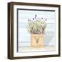Lavender and Wood Square II-Janice Gaynor-Framed Art Print
