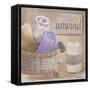 Lavender Bath I-Hakimipour-ritter-Framed Stretched Canvas