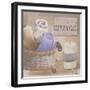 Lavender Bath I-Hakimipour-ritter-Framed Art Print