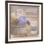 Lavender Bath I-Hakimipour-ritter-Framed Art Print