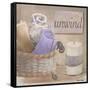 Lavender Bath I-Hakimipour-ritter-Framed Stretched Canvas