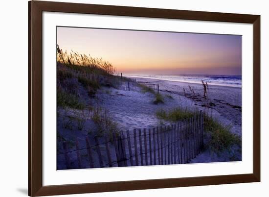 Lavender Beach II-Alan Hausenflock-Framed Photographic Print