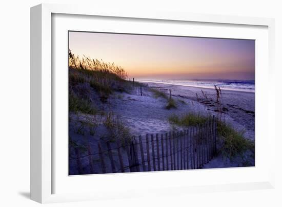 Lavender Beach II-Alan Hausenflock-Framed Photographic Print