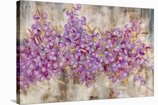 Lavender Bells-li bo-Stretched Canvas