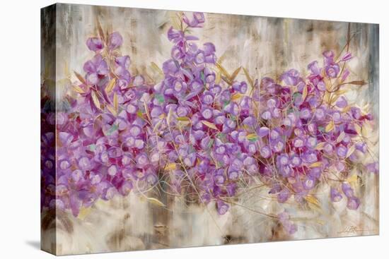 Lavender Bells-li bo-Stretched Canvas