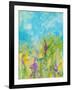 Lavender Blooms-Jan Weiss-Framed Art Print