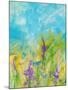 Lavender Blooms-Jan Weiss-Mounted Art Print