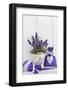 Lavender, Blossoms, Fragrance Sachets, Flowerpot-Andrea Haase-Framed Photographic Print