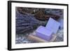 Lavender Blossoms, Lavender Soap, French-Andrea Haase-Framed Photographic Print