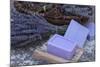 Lavender Blossoms, Lavender Soap, French-Andrea Haase-Mounted Photographic Print