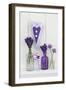 Lavender, Blossoms, Pansies, Chive Blossoms, Heart-Andrea Haase-Framed Photographic Print