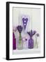 Lavender, Blossoms, Pansies, Chives Blossoms, Heart-Andrea Haase-Framed Photographic Print