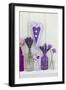 Lavender, Blossoms, Pansies, Chives Blossoms, Heart-Andrea Haase-Framed Photographic Print