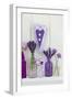 Lavender, Blossoms, Pansies, Chives Blossoms, Heart-Andrea Haase-Framed Photographic Print