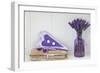 Lavender, Blossoms, Vase, Letters, Heart-Andrea Haase-Framed Photographic Print