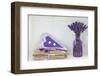 Lavender, Blossoms, Vase, Letters, Heart-Andrea Haase-Framed Photographic Print