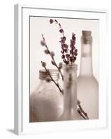 Lavender Bottles-Julie Greenwood-Framed Art Print