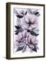 Lavender Burst II-Grace Popp-Framed Art Print