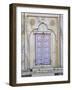 Lavender colored door, Taj Mahal, Agra, India-Adam Jones-Framed Photographic Print