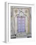 Lavender colored door, Taj Mahal, Agra, India-Adam Jones-Framed Photographic Print