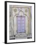 Lavender colored door, Taj Mahal, Agra, India-Adam Jones-Framed Photographic Print