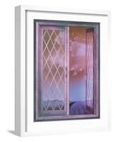Lavender Cottage-Tina Lavoie-Framed Giclee Print