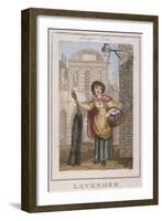 Lavender, Cries of London, 1804-William Marshall Craig-Framed Giclee Print