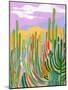 Lavender Desert II-Laura Marr-Mounted Art Print