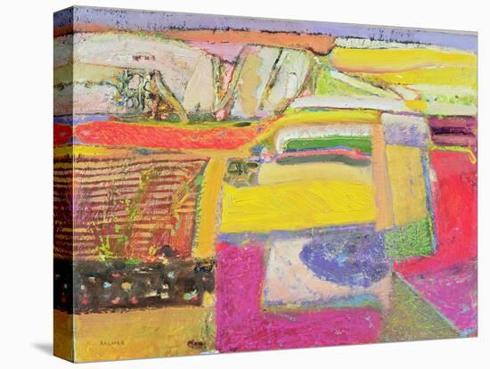 Lavender Farm, 2006-Derek Balmer-Stretched Canvas