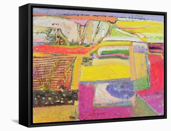 Lavender Farm, 2006-Derek Balmer-Framed Stretched Canvas