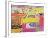 Lavender Farm, 2006-Derek Balmer-Framed Giclee Print