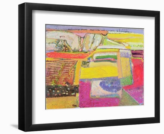 Lavender Farm, 2006-Derek Balmer-Framed Giclee Print