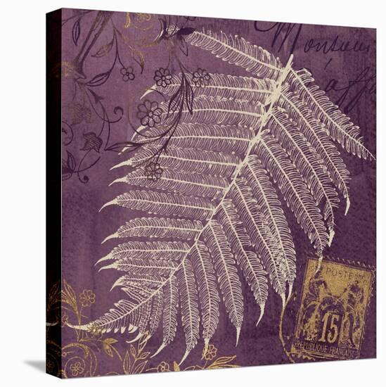 Lavender Fern-Booker Morey-Stretched Canvas