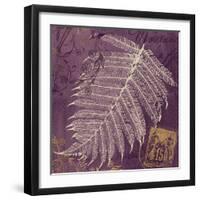 Lavender Fern-Booker Morey-Framed Art Print