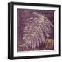 Lavender Fern-Booker Morey-Framed Art Print