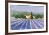 Lavender Field Near St Tropez-Hazel Barker-Framed Giclee Print