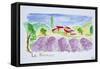 Lavender fields, Abbaye de Senanque, Provence, France-Richard Lawrence-Framed Stretched Canvas