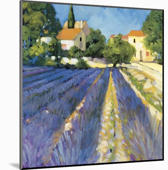 Lavender Fields-Philip Craig-Mounted Giclee Print